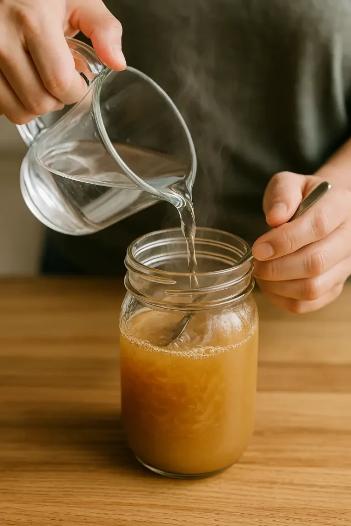 how to make the 4 ingredient natural Zepbound recipe drink