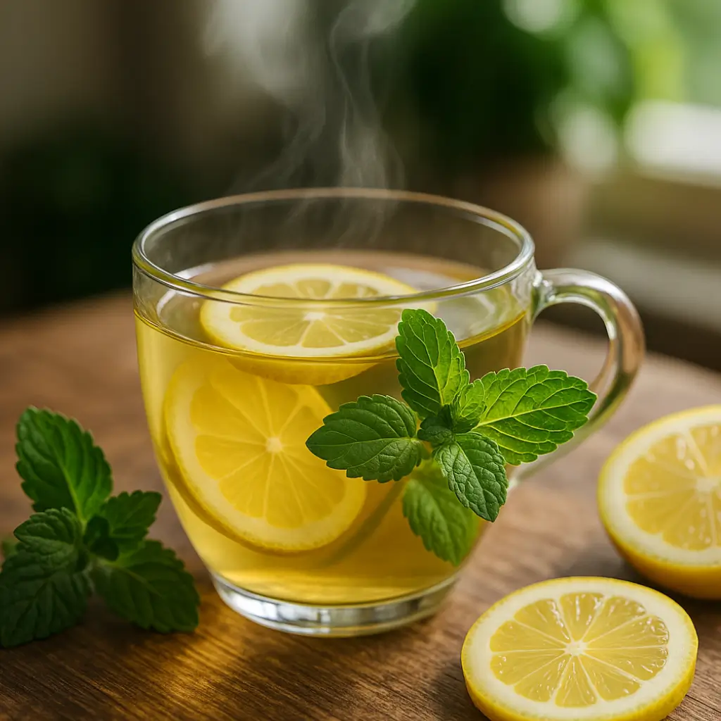 hot lemon balm drink for weight loss recipe