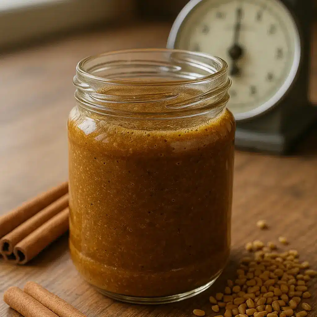 Natural Mounjaro recipe made from cinnamon and fenugreek