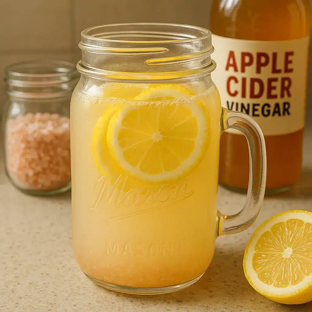 Freshly made natural zepbound ingredients recipe drink