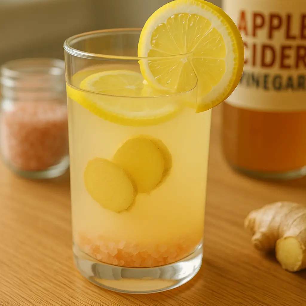 Natural Zepbound recipe latest in a detox drink glass