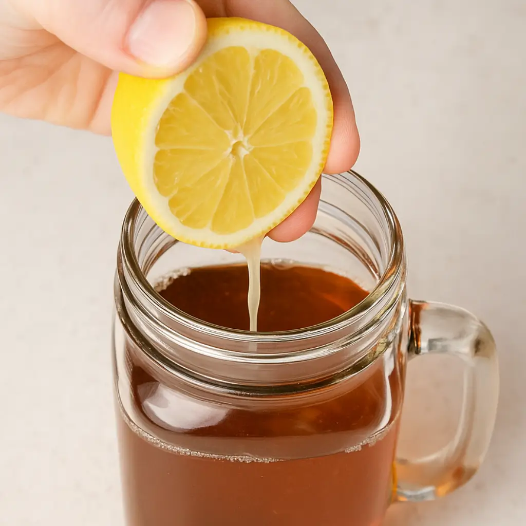 what is the Zepbound natural recipe drink with lemon and apple cider vinegar