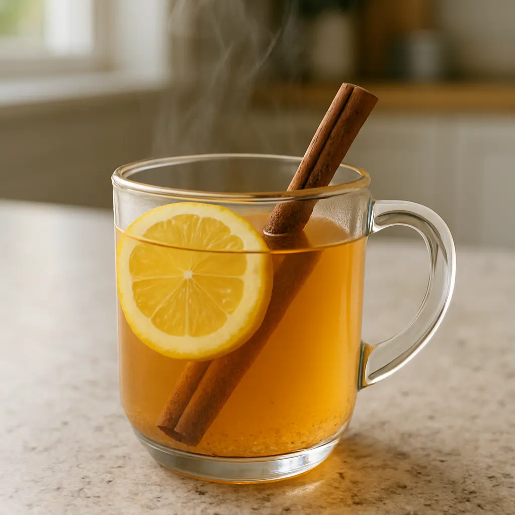 what is Zepbound natural recipe detox drink with lemon and cinnamon