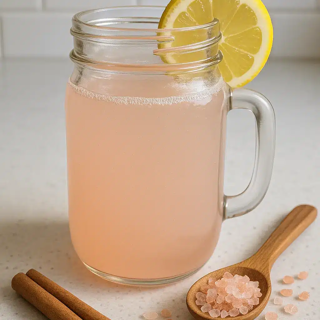 Best pink salt manjaro recipe detox drink with lemon and salt