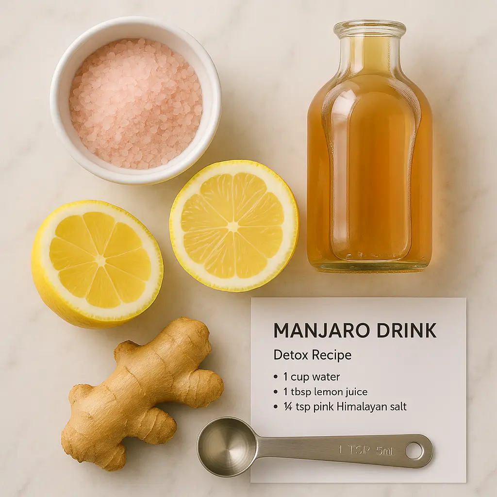 ingredients for pink salt manjaro weight loss recipe