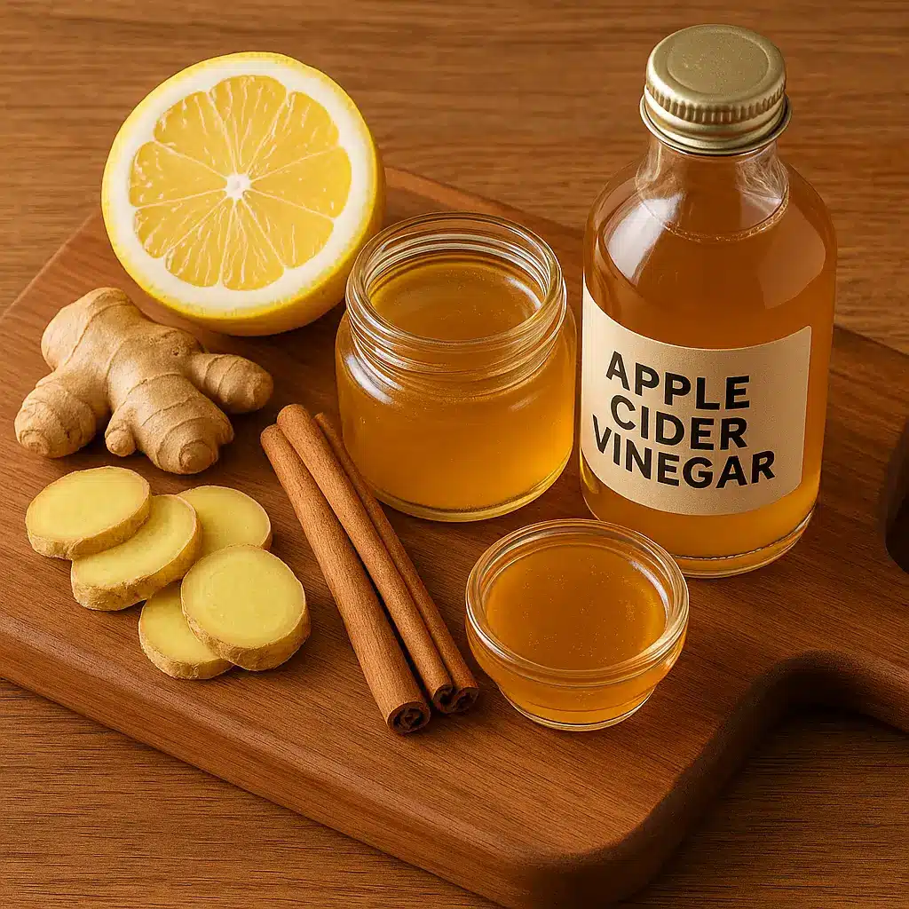 Ingredients for natural Zepbound recipe