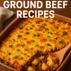easy ground beef recipes