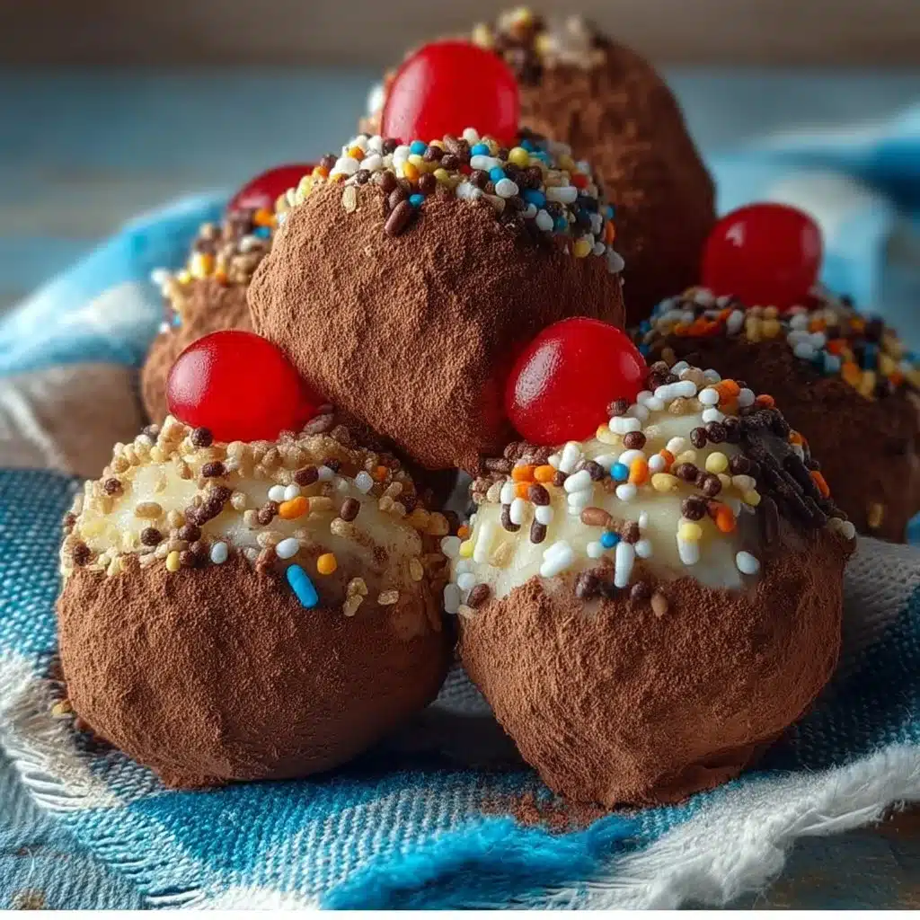 Delicious homemade Banana Truffles made with chocolate and ripe bananas.