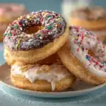 Delicious homemade donuts recipe for fluffy and easy treats