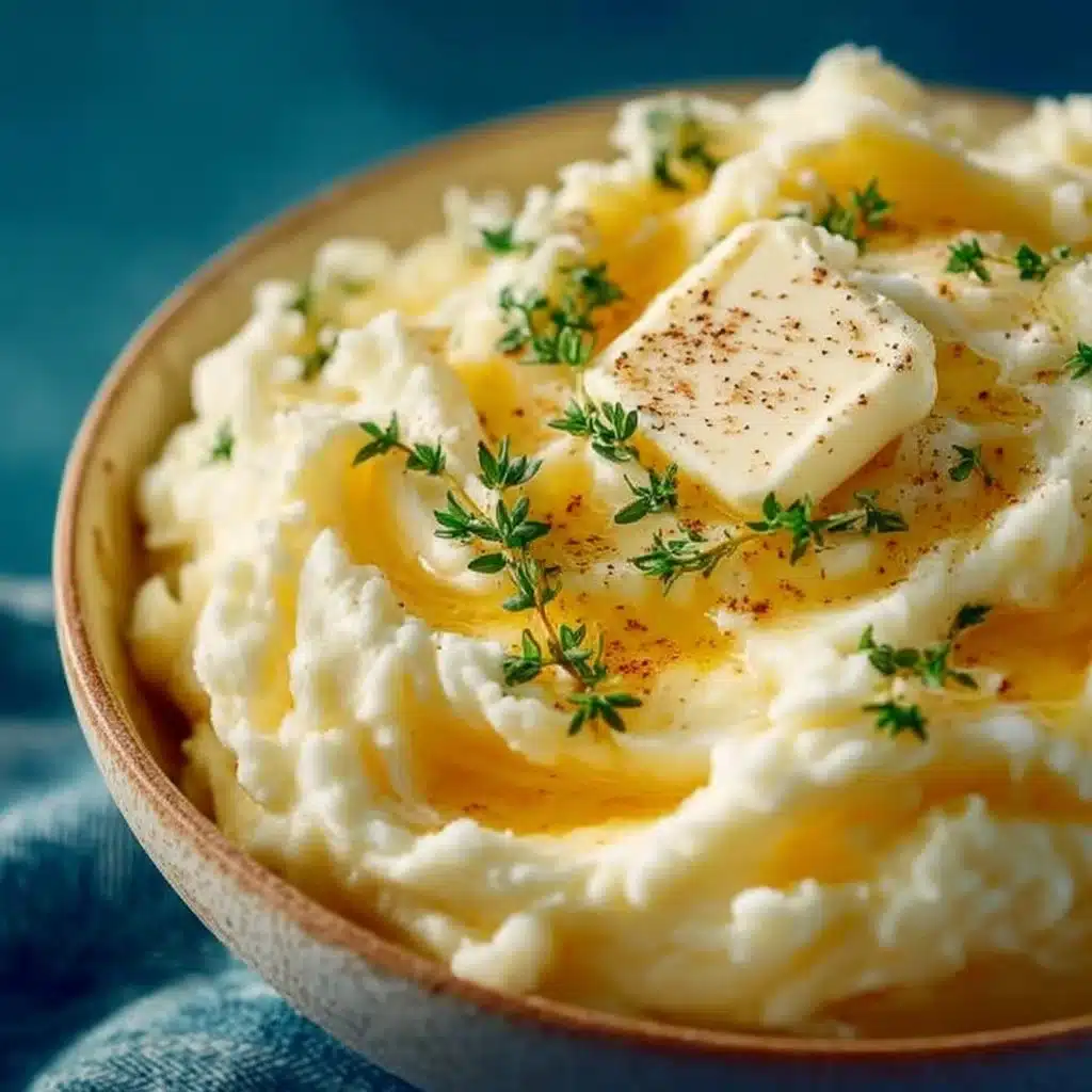 Creamy and fluffy mashed potatoes inspired by Gordon Ramsay's perfect recipe.