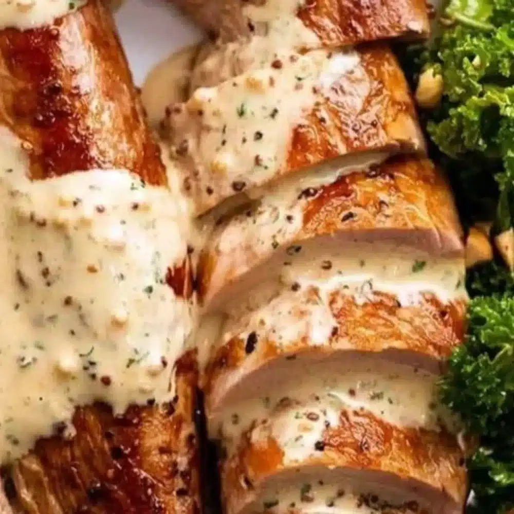 Festive Christmas Eve dinner table setting with delicious holiday dishes