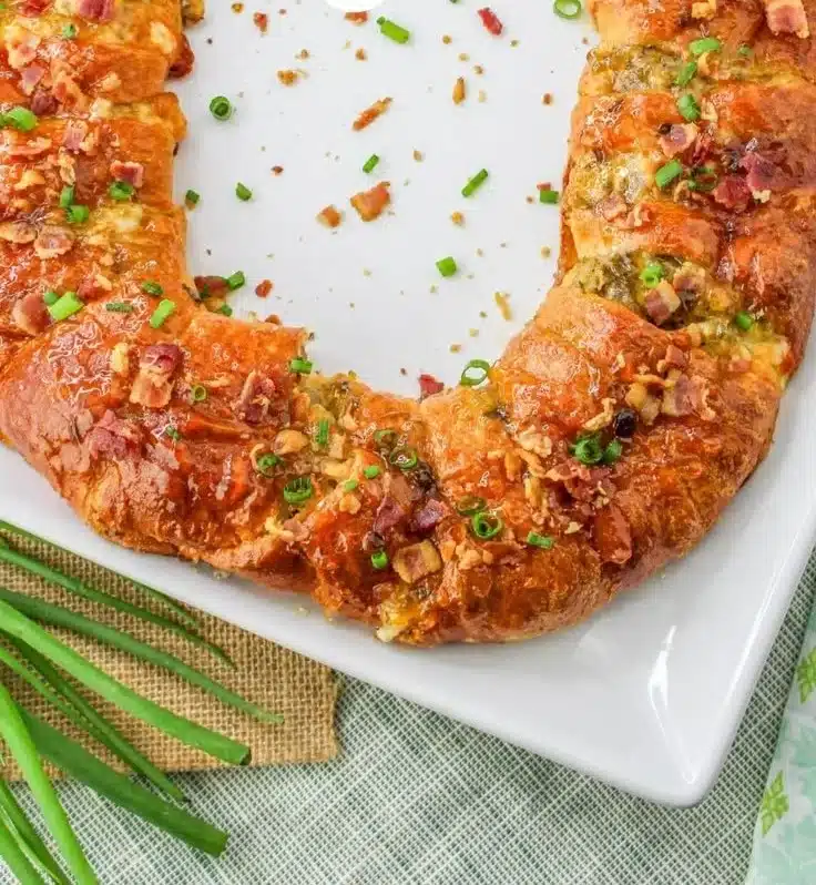 Deliciously crafted Boudin King Cake ready for celebration.