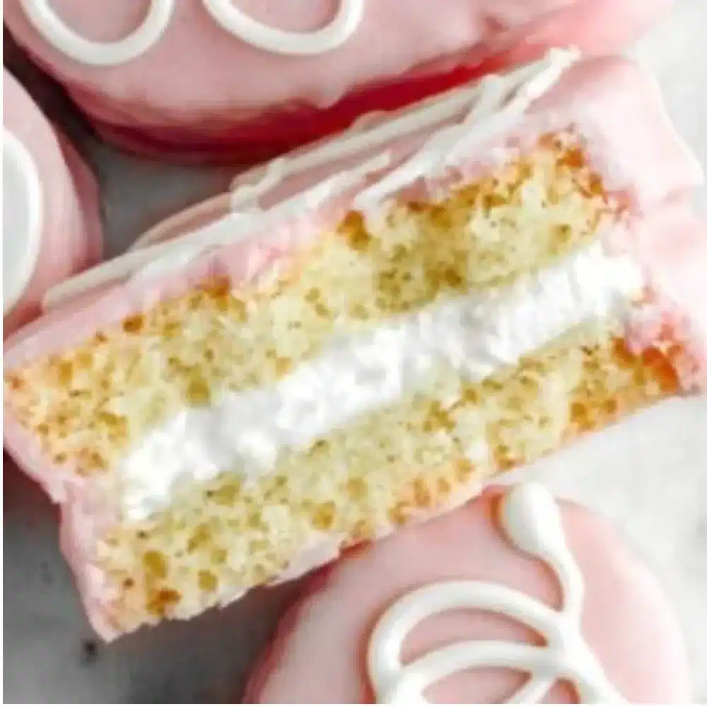 Copycat Little Debbie Valentine's Cakes, perfect for celebrating Valentine's Day