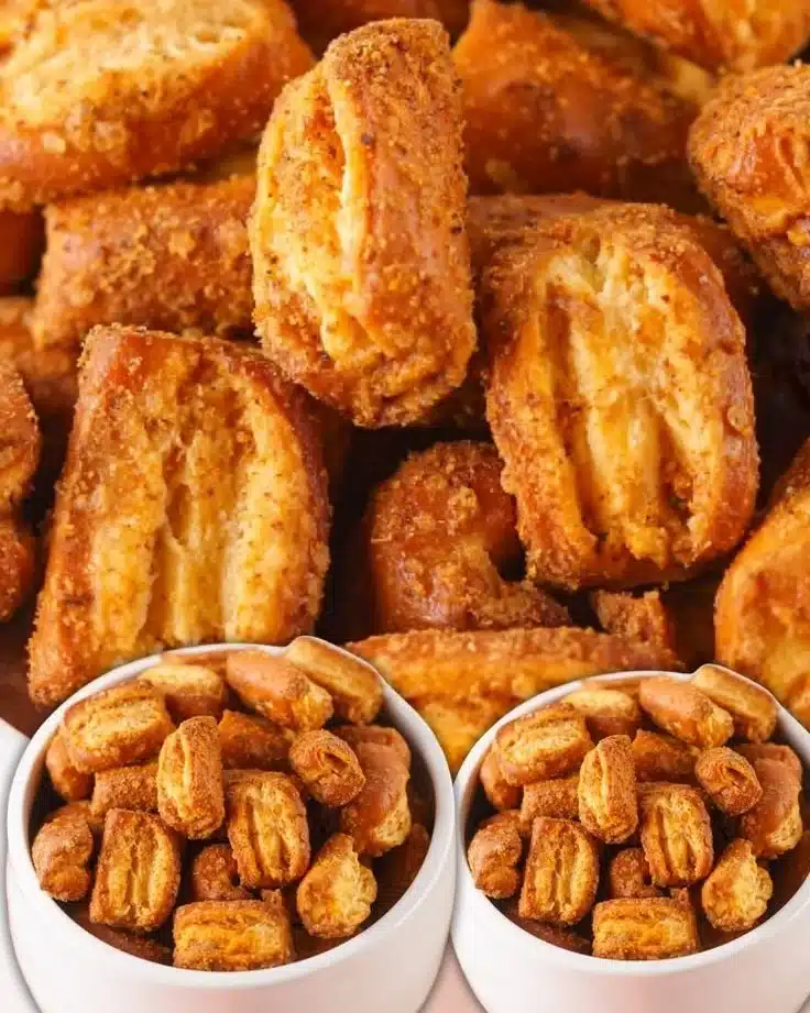 Cheesy taco pretzel bites served on a platter, perfect snack for parties.