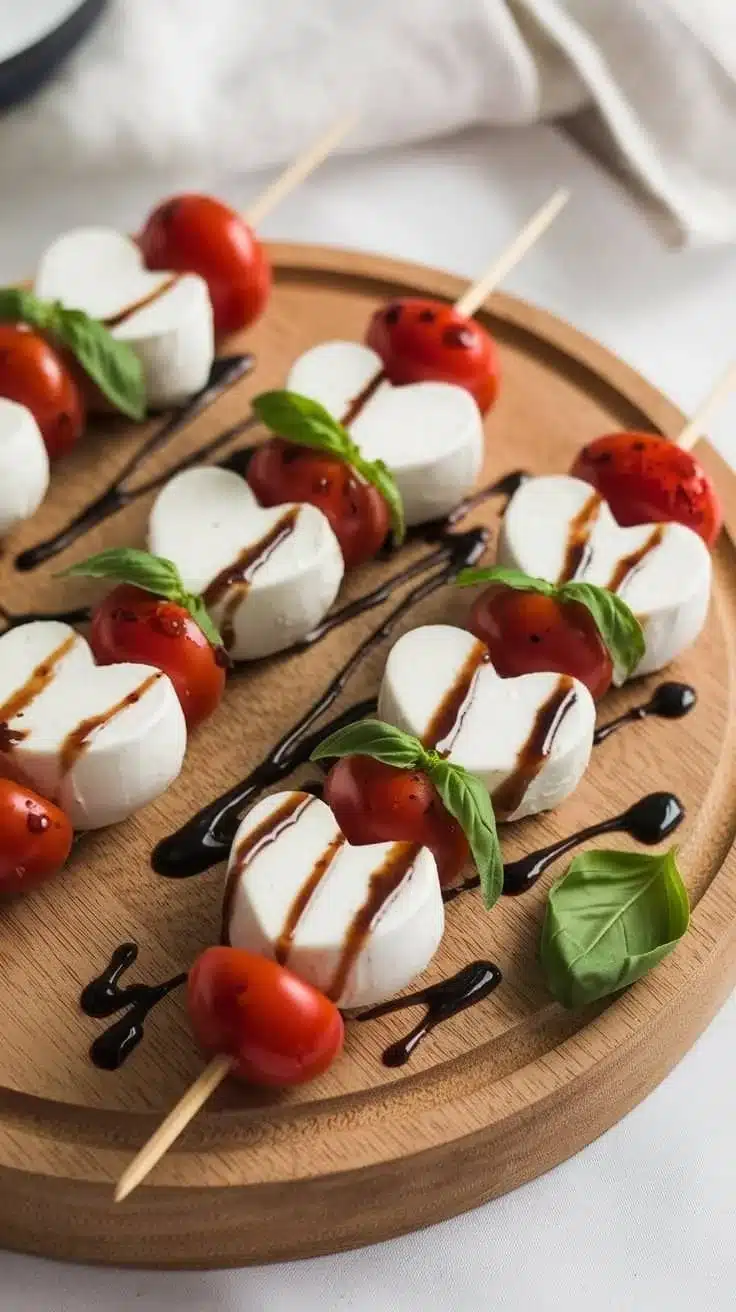 Colorful spread of Galentine's party food ideas for a fun gathering.