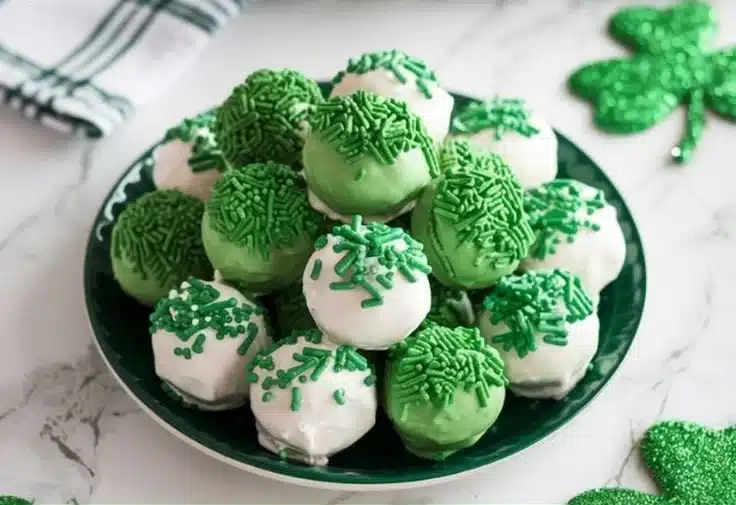 Delicious homemade Oreo Truffles displayed on a plate
