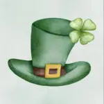 Festive St. Patrick's Day decorations showcasing green colors and Irish themes.