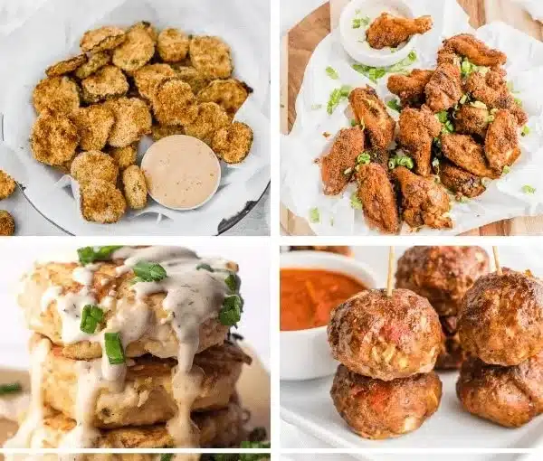 Delicious Whole30 snacks laid out for a Super Bowl party