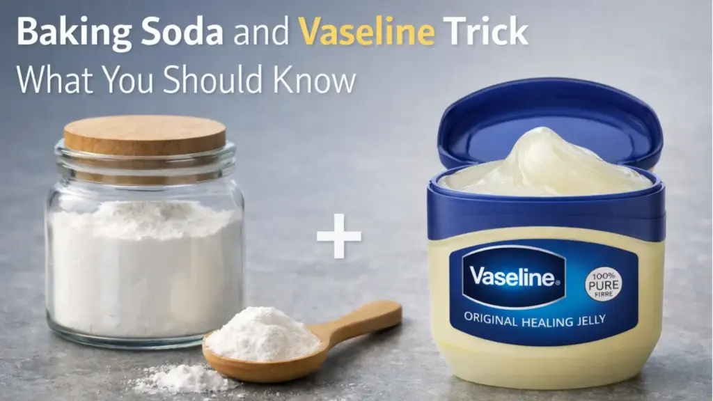 baking soda and vaseline trick what you should know natural remedy comparison