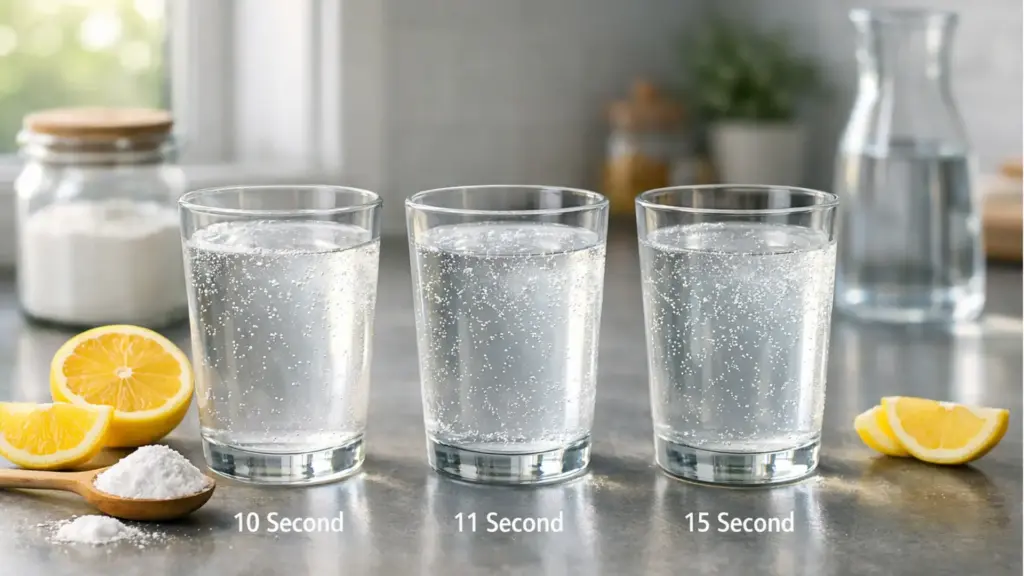 baking soda trick recipe variations 10 second 11 second 15 second drinks
