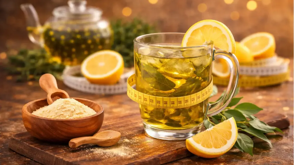 what is the gelatin trick for weight loss drink with green tea lemon and gelatin powder